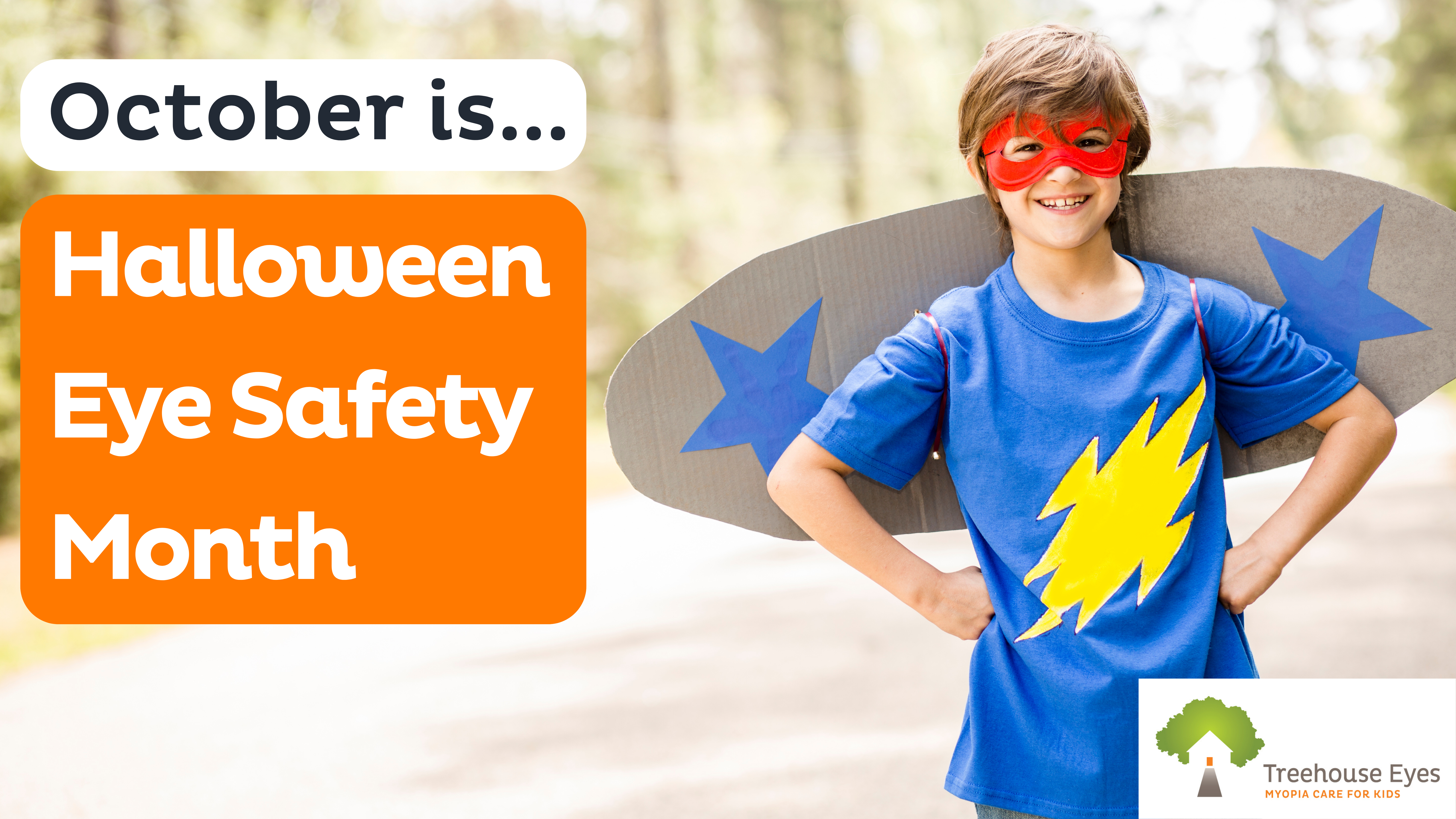 october halloween eye safety month