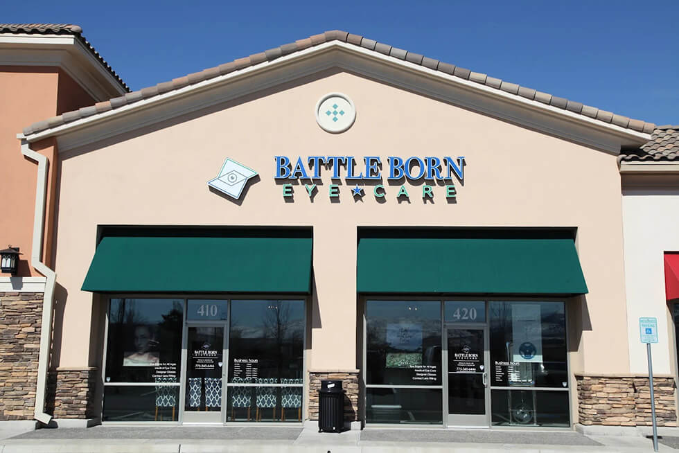 The Battle Born Eye Care clinic, your trusted Treehouse Eyes provider in Reno, NV.