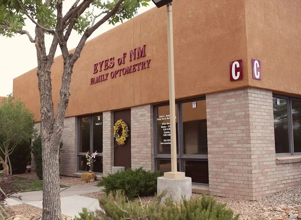 The Eyes of NM Family Optometry clinic, your trusted Treehouse Eyes provider in Albuquerque, NM.